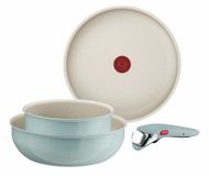 Tefal Ingenio L8284S04 pannenset 4 stuk(s) Lichtgroen Aluminium