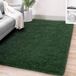 Tapis shaggy souple - vert foncé - 180 x 270 cm