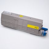 ABC Huismerk Toner Geel 6000 pagina's Compatibel met Oki C532 C532DN C542 C542DN MC563 MC563DN MC573 MC573DN 46490405