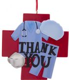 Kurt S. Adler Ornament pvc medisch thank you l8 cm