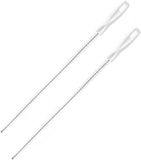 Young Connections Brosse de nettoyage de drain - Flexible - 2 pièces - Noir