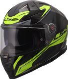LS2 FF811 Vector II Carbon Savage Helm - Zwart/Geel - Maat M