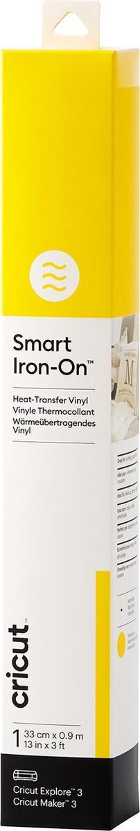 CRICUT Transferfolie - Smart Iron-On - 1 vel - 33 x 91 cm - Geel