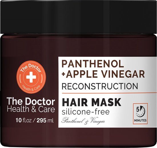 The Doctor Health & Care Reconstructief Haarmasker Apple Cider Vinegar + Panthenol 295ml