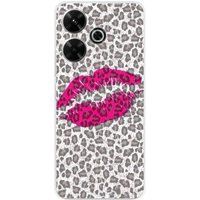 Xiaomi Redmi 13 4G baiser leopard bedrukt siliconen hoesje