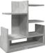 vidaXL Bureau organiser 49x20x52,5 cm bewerkt hout betongrijs