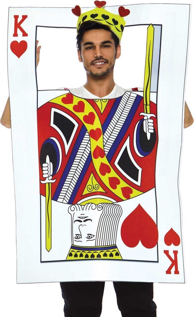 Leg Avenue Card King Costume Multicolours