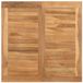 VidaXL Salontafel bruin 60 x 60 x 36 cm massief teakhout