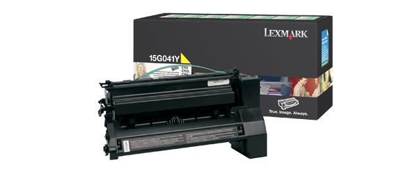 Lexmark C752/C76x Gele Toner Cartridge - 6000 Pagina's