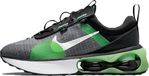 Nike Air Max 2021 Sneakers Enfants Hommes Baskets basses Gris/Vert/Noir/Blanc Textile Caoutchouc Lacets