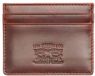 Levis Billfold Portemonnee Leer Bruin Mannen