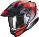 Scorpion ADF-9000 Air Trail Adventure Helm Zwart/Rood