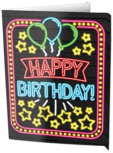 PD-Party Window signs - Happy birthday, set van 1