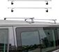 OMAC Porte-bagages pour Honda CR-V 2012-2016, argent, acier, 2 pièces