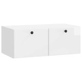vidaXL TV-kast Hoogglans Wit