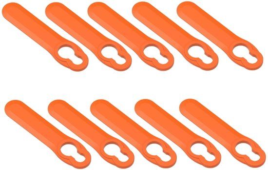 BLACK+DECKER 10 Kunststof snijmessen voor Hover maaier (BEMWH551)