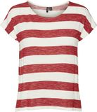 VERO MODA VMWIDE STRIPE SL TOP JRS NOOS - Dames - Blouses