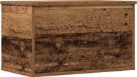 vidaXL - Opslagdoos - Oud Hout - 60 x 35 x 35 cm
