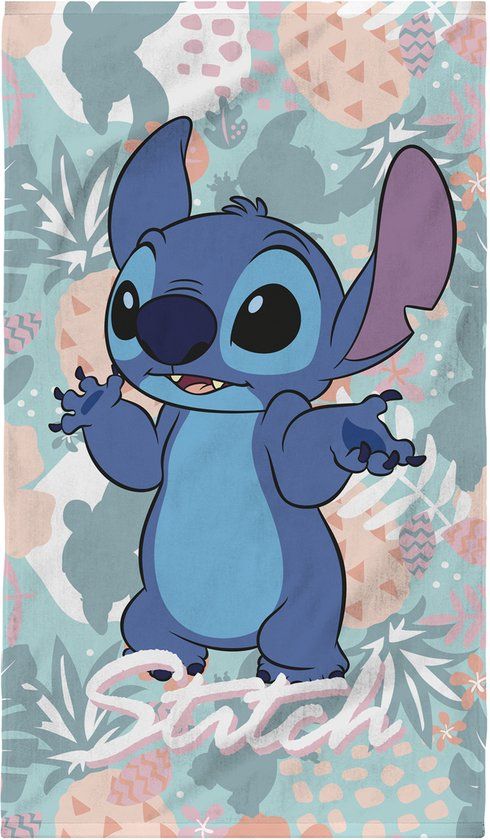 Disney Lilo & Stitch Strandlaken, Tropics - 70 x 120 cm - Katoen