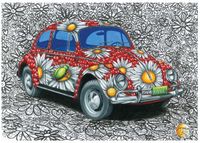 Dino Legpuzzel VW Beetle 500 stukjes