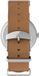 Timex Weekender Kwarts Analoog Horloge Bruin En Zilverkleurig Kast Gemaakt Van 100% Loodarm Messing En Een Armband Van 100% Leer 40 TW2W86800AJ