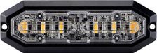 Feux de détresse latéraux / feux de détresse fonction dynamique 850130HP-A 12 V/DC, 24 V/DC Montage à vis Orange