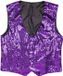 Widmann Pailletten Vest Paars XL