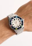 Nautica Nct Sea Dive Quartz Analoog Horloge Edelstaal Kast: 100% Roestvrij Staal | Armband: 100% Roestvrij Staal 47 mm NAPSDS603
