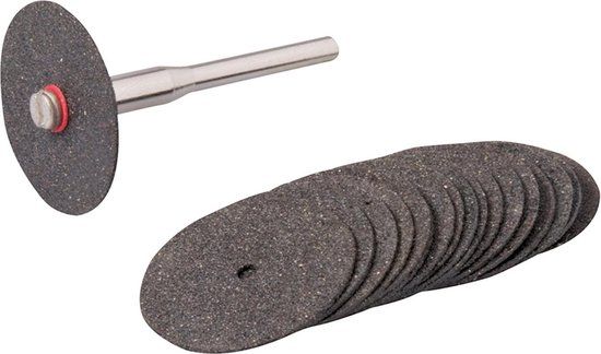Silverline 18 delige metaal snijschijven set 24 mm dia.
