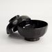 Tokyo Design Studio Kom met Deksel - Noir - 300 ml - 12 x 9,5 cm - Laqué