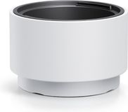 Prosperplast HEOS Bloempot, wit, met container, 29,8 x 29,8 x 19 cm
