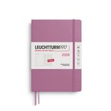 Leuchtturm Week/Plan Notitie Dot Agenda 2026 Dusty Rose 15x21cm