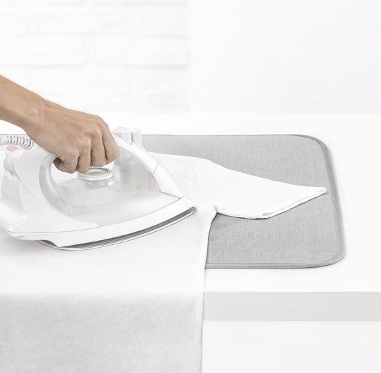 Rayen Strijkdeken - 90 x 55 cm - Grijs