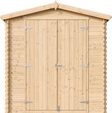 Timbela M343C1+M343G - Houten tuinhuis - 3,53 m² - 206x216xH224 cm - met vloer