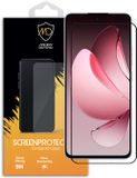 MobyDefend Screenprotector - Gehard Glas - Geschikt voor Oppo Reno13 Pro - Zwarte Randen