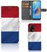 OPPO A74 4G | Étui livre | Drapeau néerlandais