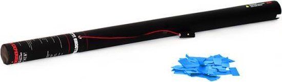 TCM FX Elektrisch Confettikanon 80cm Lichtblauw