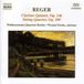 Outhere Naxos Philharmonia Quartett Berlin - Reger: Clarinet Quintet | String Quartet (CD)