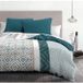 Ethno-microfibre dekbedovertrekset - 1 dekbedovertrek 240x260 cm + 2 kussenslopen 63x63 cm - Eendeblauw - Home - Linnen - Passie