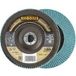 Rhodius 211420 LSZ F3 disque lamelle grain 40 inox, acier 10 pc.