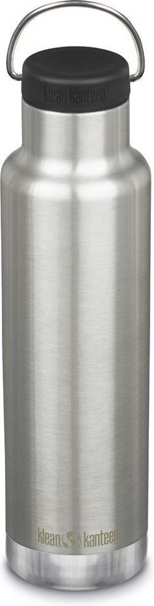 Klean Kanteen isolatiefles - 592 ml - zilver