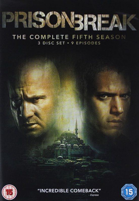 Prison Break - Season 5 - DVD - 4 discs - Region 2