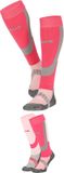 Morethansocks - Skisokken Unisex - 4-Pack - Merino Wol - Maat 35 t/m 48 - Roze - Kniehoogte