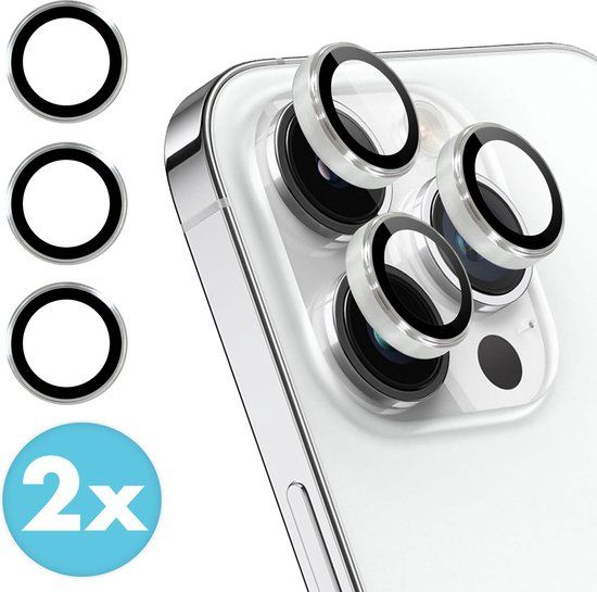 iMoshion Screenprotector 2-Pack Camera lens protector - Apple iPhone 14 Pro / 14 Pro Max - Glas