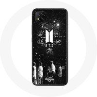 Xiaomi Redmi 9C Hoesje BTS Handtekening leden Rm Jin Jimin V Suga Jungkook J-hope Maniacase