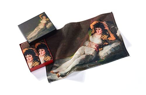 Musearta Unisex gastendoekjes in set van 2 met het motief La Maja Vestida van de kunstenaar Francisco de Goya van katoen in de afmetingen 40 x 60 cm, GT2-FG-MV-V433093
