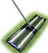 Merkloos Bobbel Home Gazonrakel - Grasrakel - Tuinrakel - Egaliseerrakel - Topdressing - Zand verdelen - Tuinieren - Gazon egaliseren - RVS - Ergonomisch