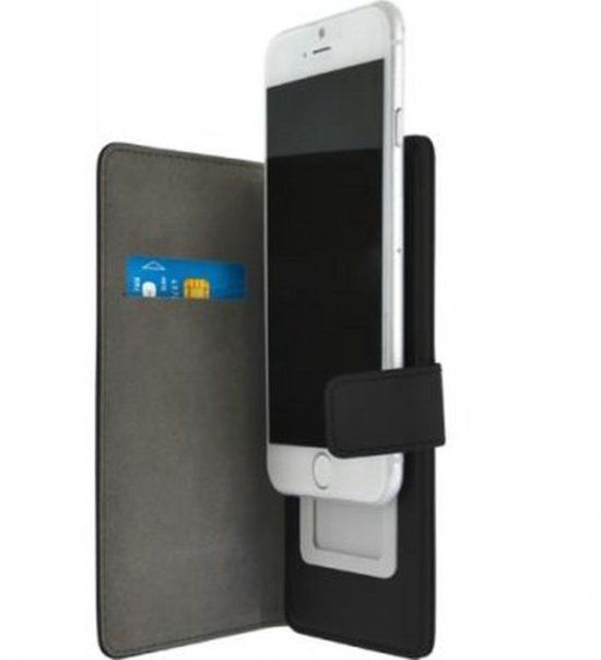 Bigben Connected Folio Wallet Case for Universal Smartphone Size M - Black