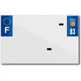 Top Plaq Blanco PVC nummerplaatstrip Top Plaq 83