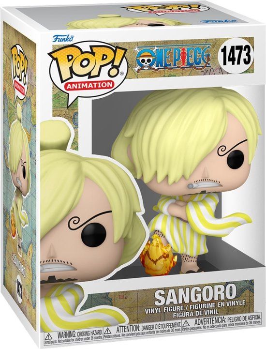 Funko Pop! Animation: One Piece - Sangoro #1473 - Action Figure
